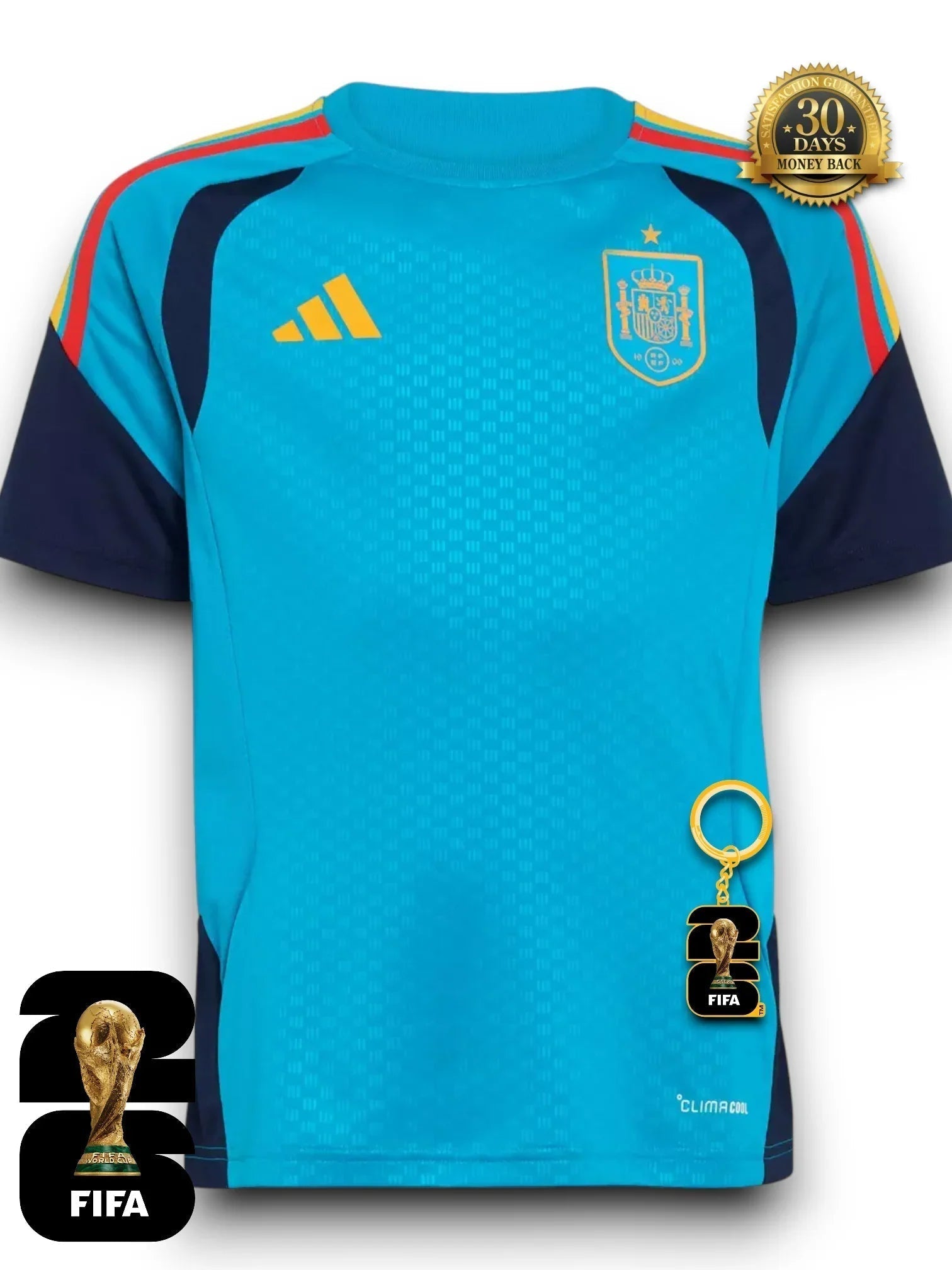 Spain 2026 Training Blue Jersey