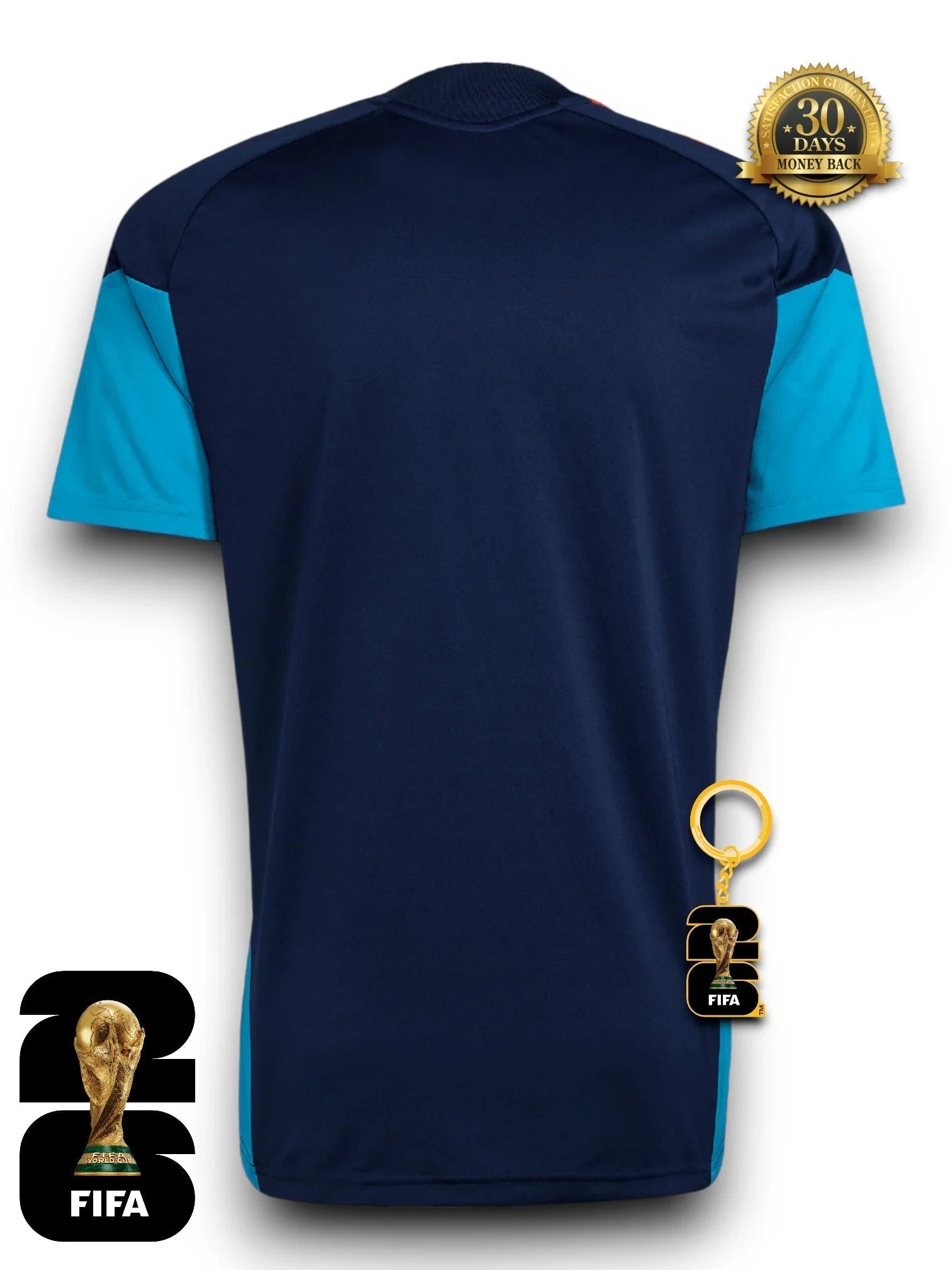 Spain 2026 Training Navy Blue Jersey