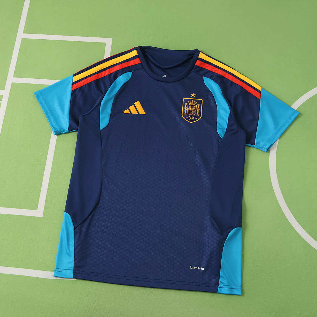 Spain 2026 Training Navy Blue Jersey