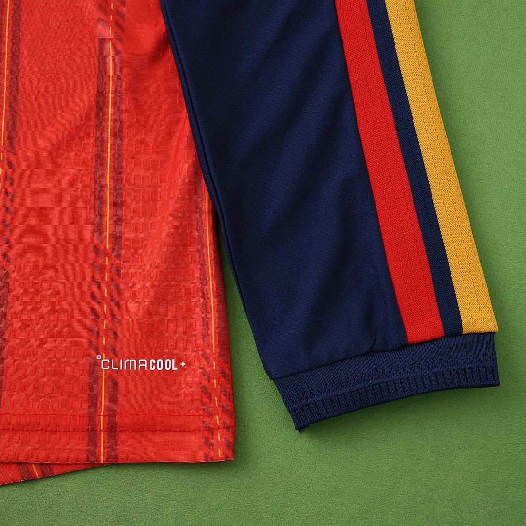 Spain 2026 Jersey Player Version - Long Sleeve