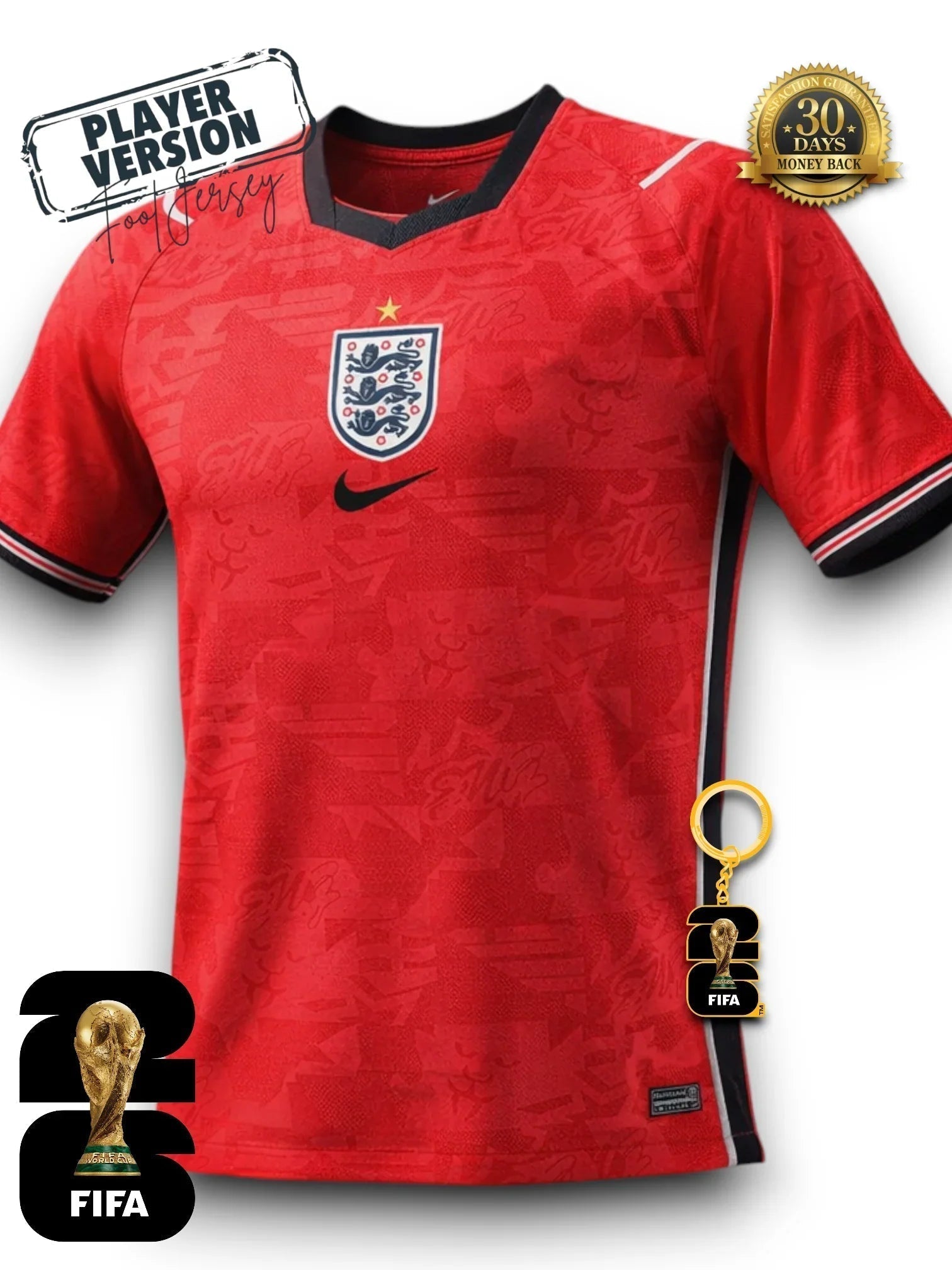 England 2026 Away Jersey - Player Version