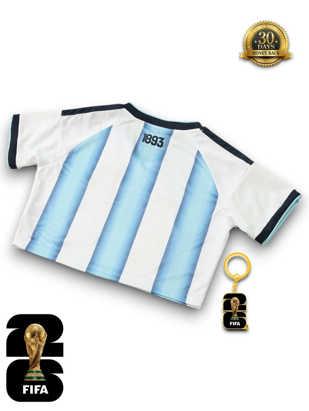 Argentina 2026 Cropped - Women's
