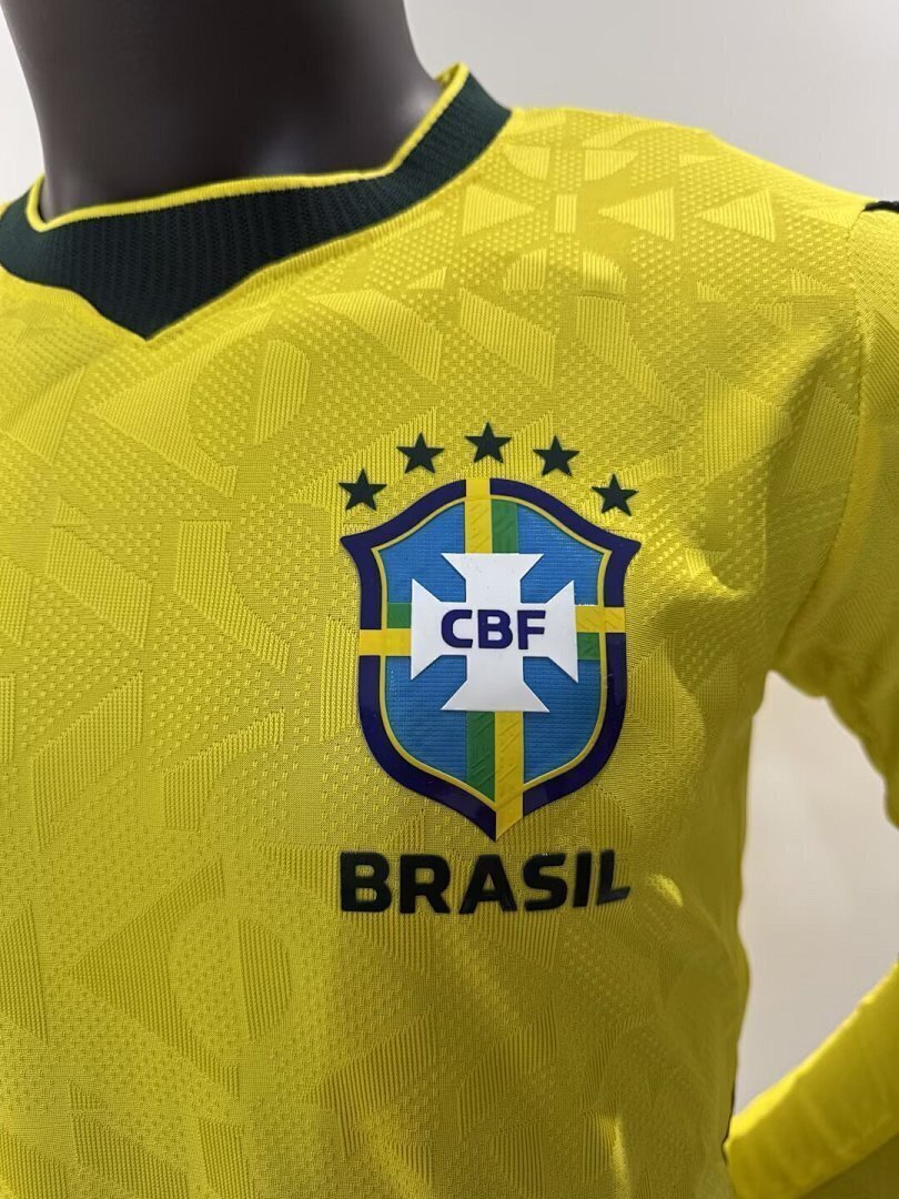 Brazil 2026 Jersey Player Version - Long Sleeve