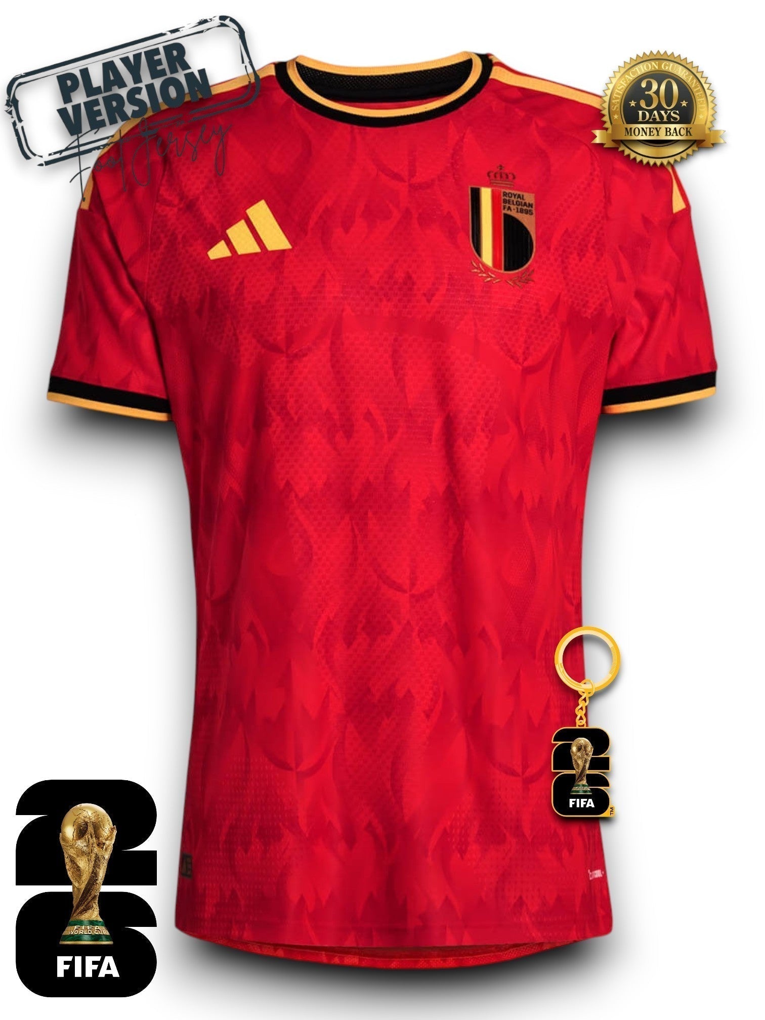 Belgium 2026 Jersey - Player Version