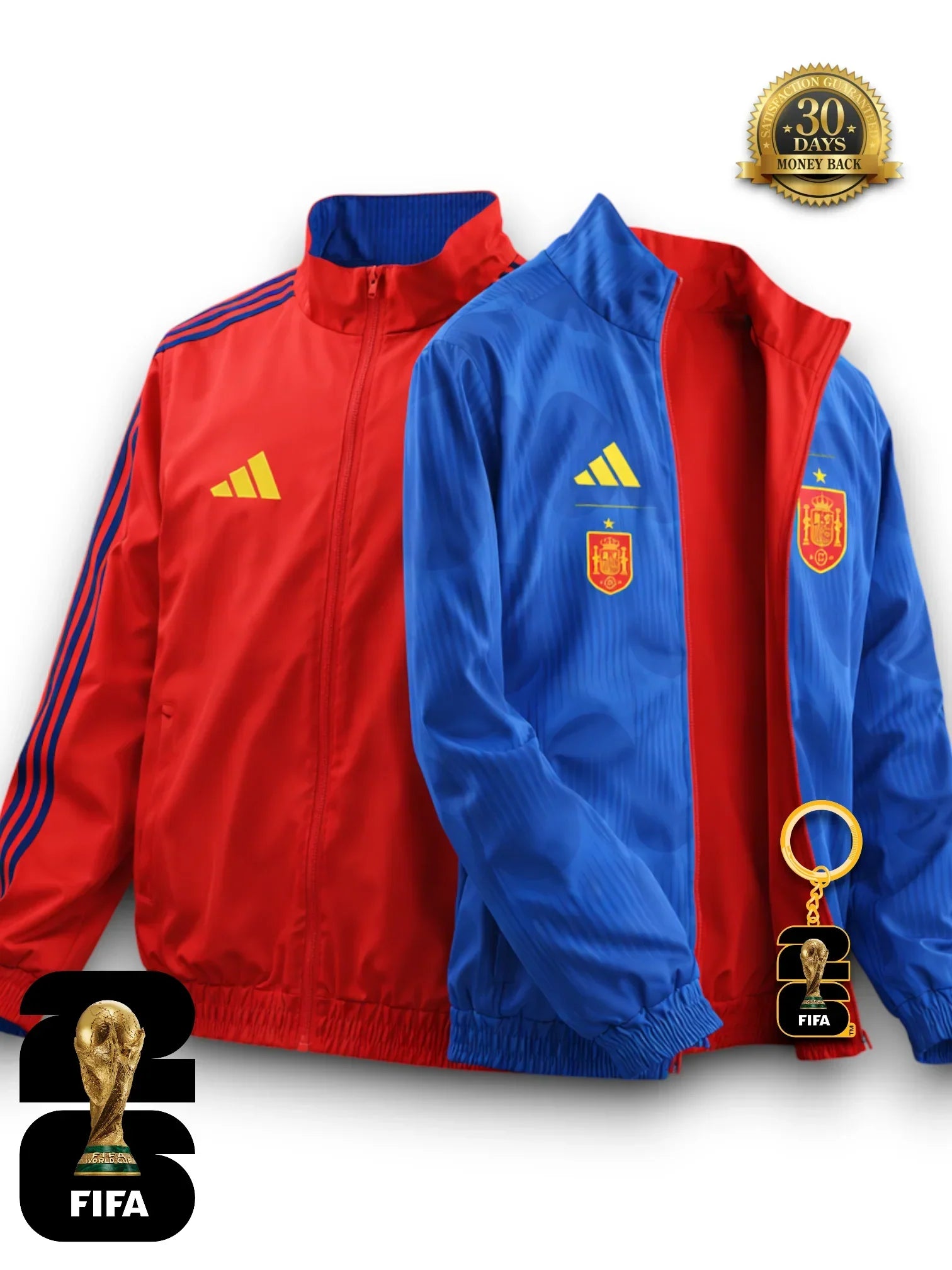 Spain 2026 Windbreaker Reversible