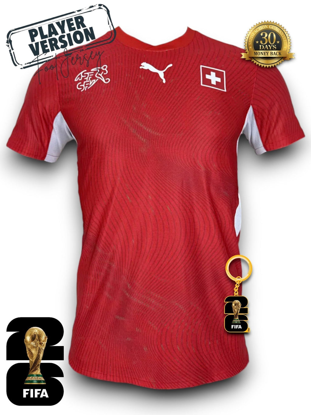 Switzerland 2026 Jersey - Player Version