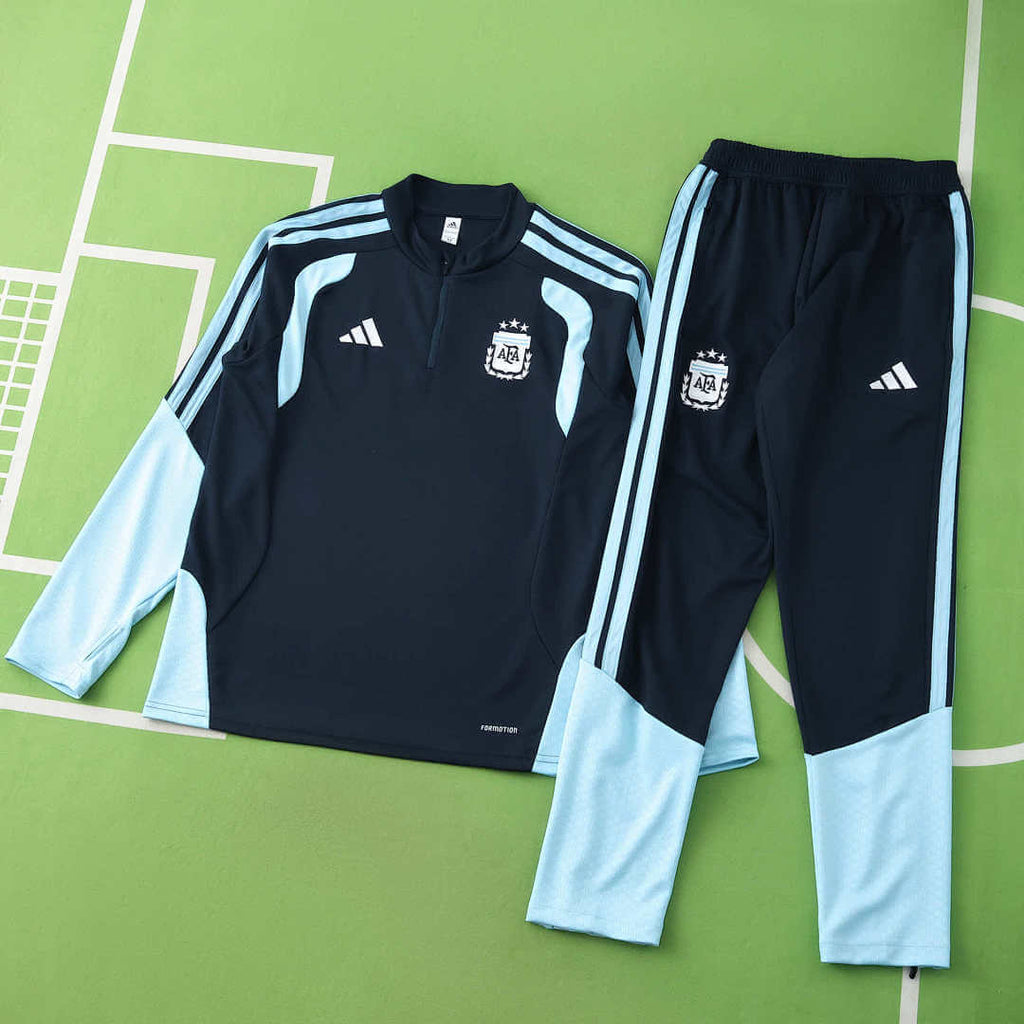 Argentina 2026 Half-Zip Training Suit Set Blue