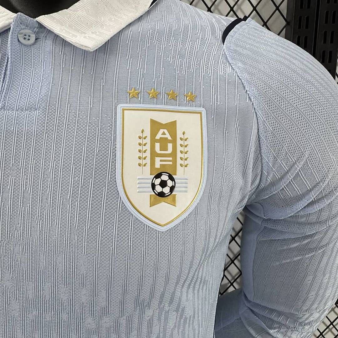 Uruguay 2026 Jersey Player Version - Long Sleeve