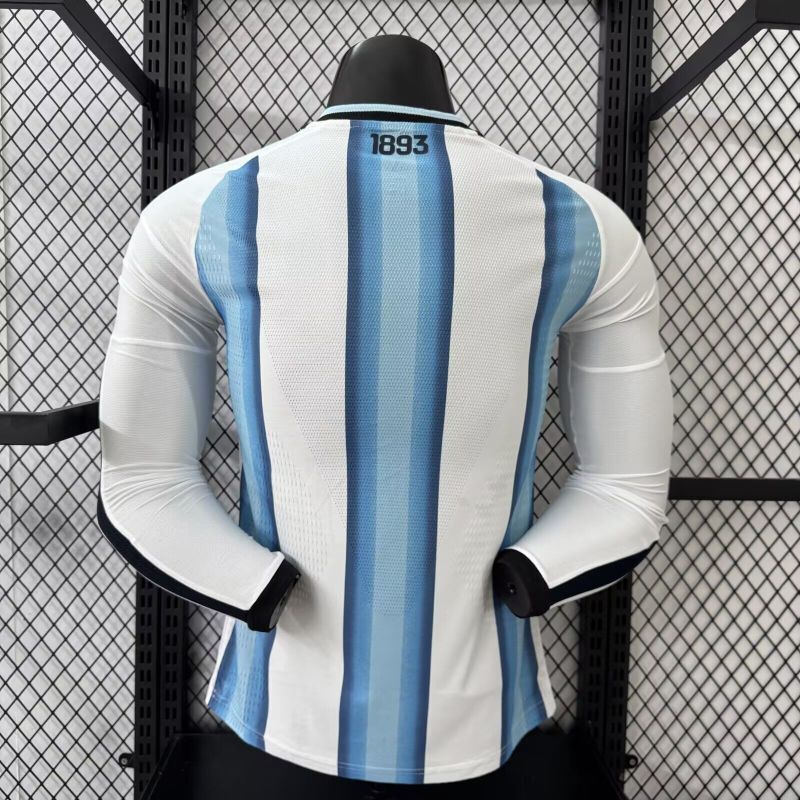 Argentina 2026 Jersey Player Version - Long Sleeve