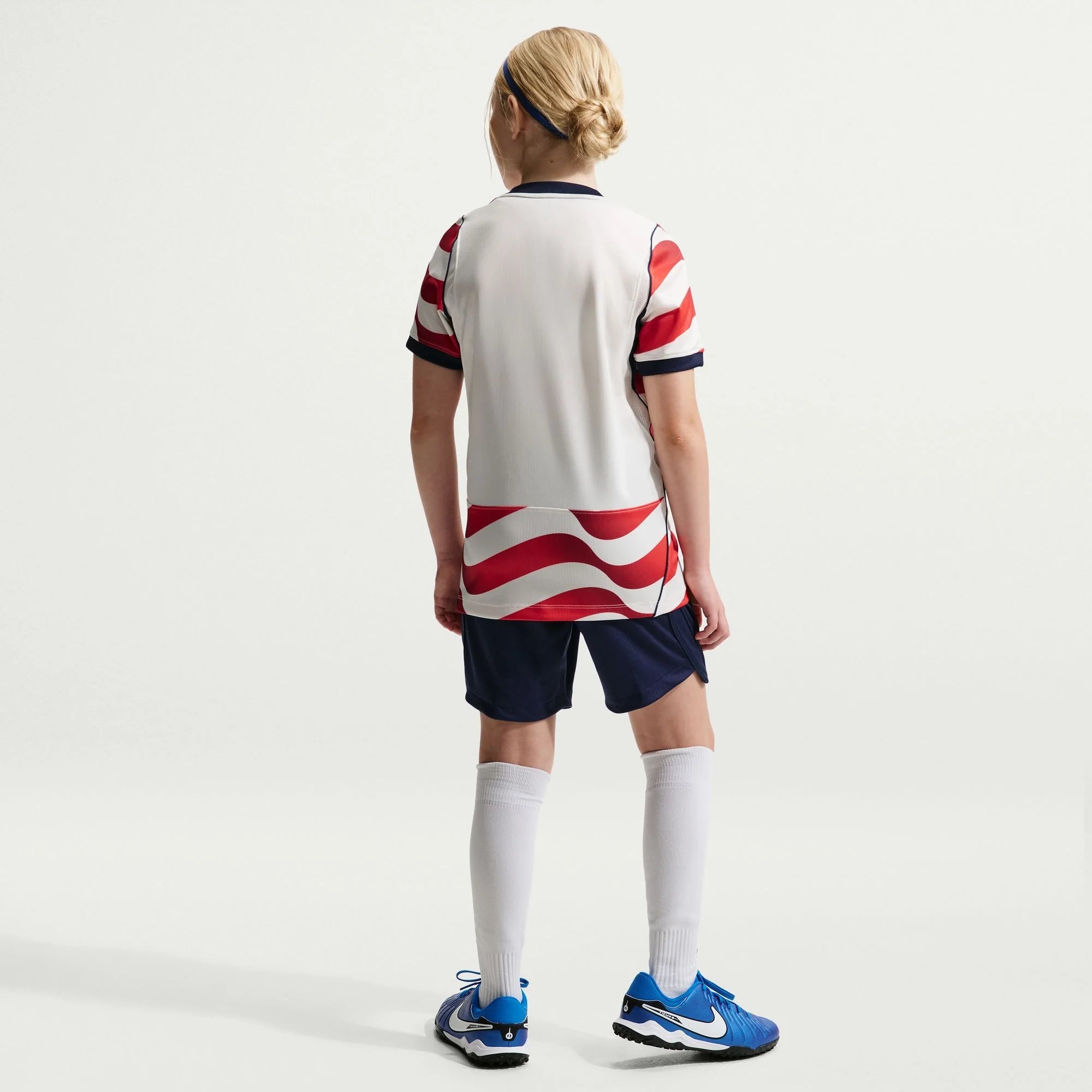 USA 2026 Kit Kids Home Jersey – Stripes without Stars (Style)