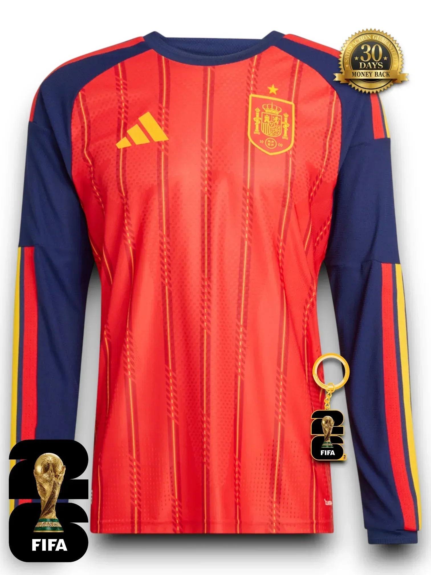 Spain 2026 Jersey - Long Sleeve