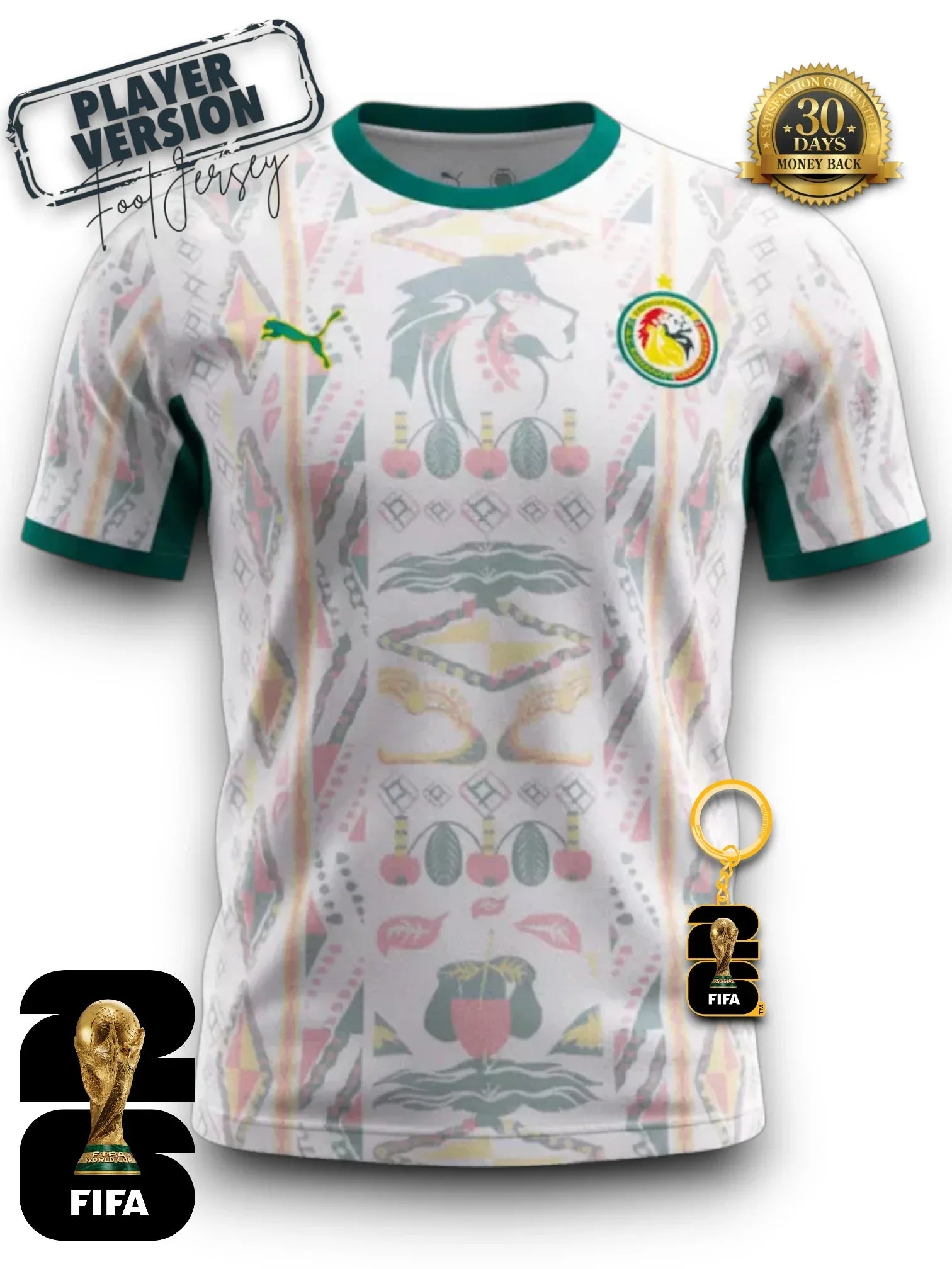 Senegal 2026 Jersey - Player Version