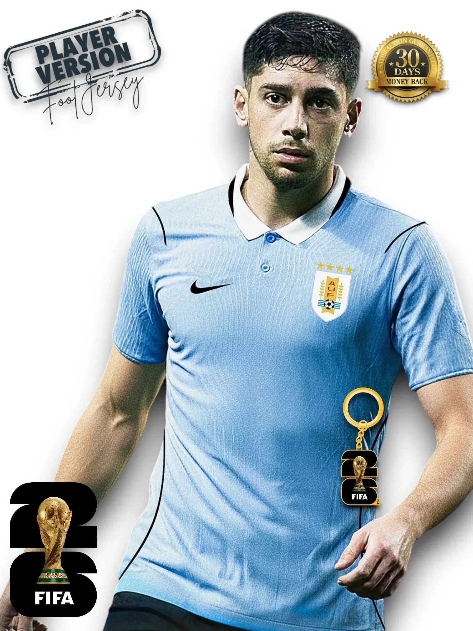 Uruguay 2026 Jersey - Player Version