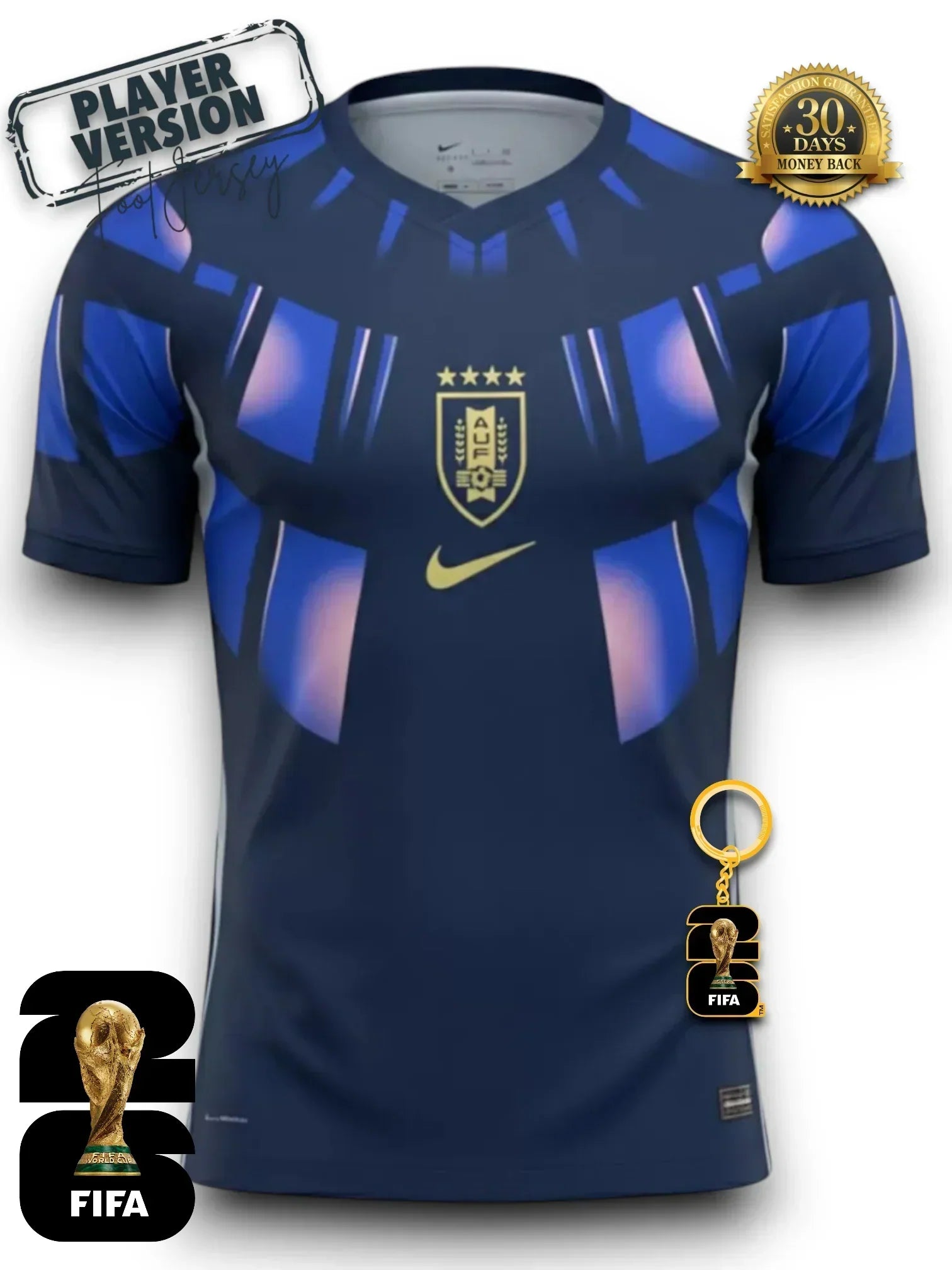 Uruguay 2026 Away Jersey - Player Version