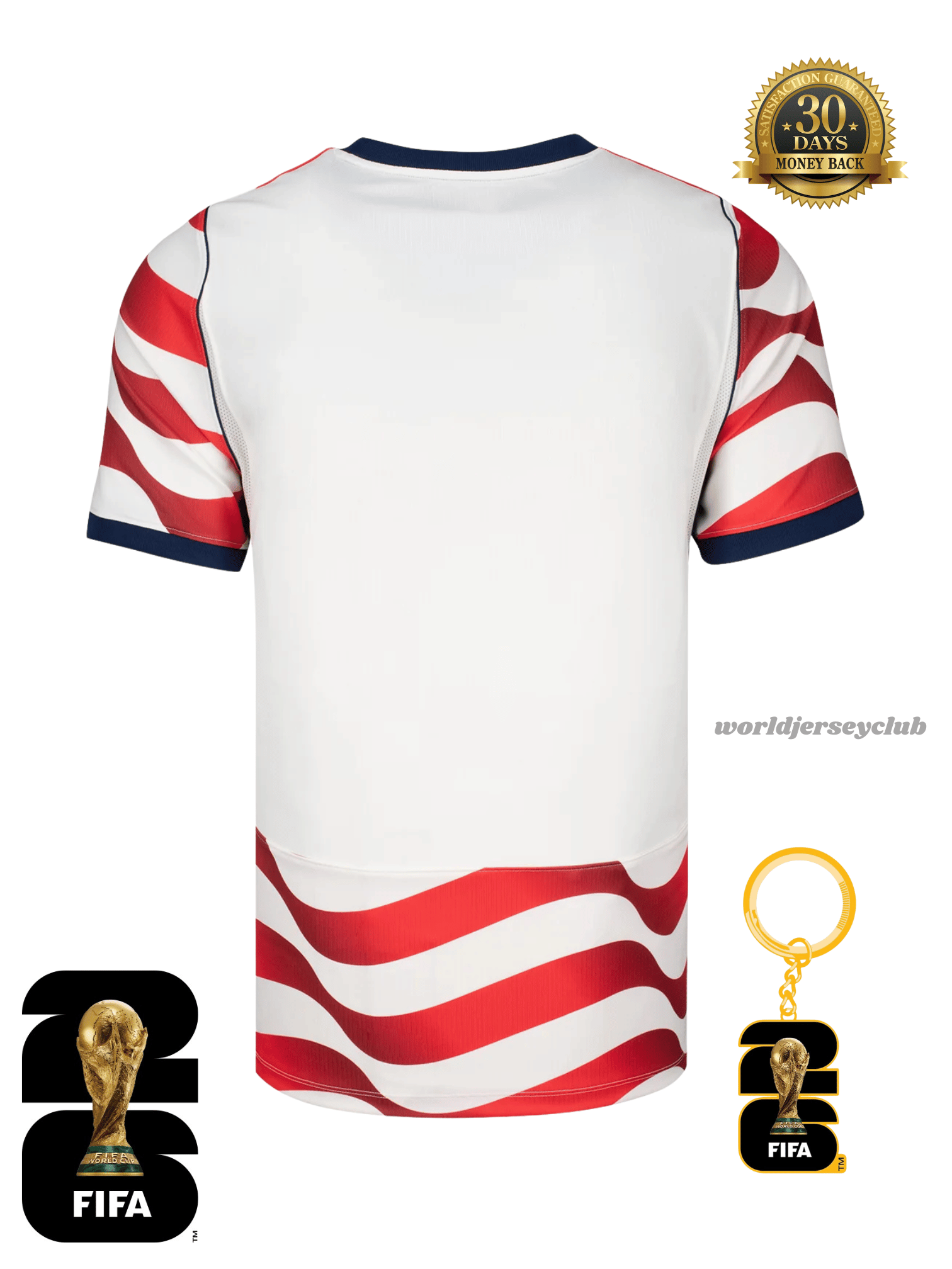 USA 2026 Home Jersey – Clean Stripes (Style)