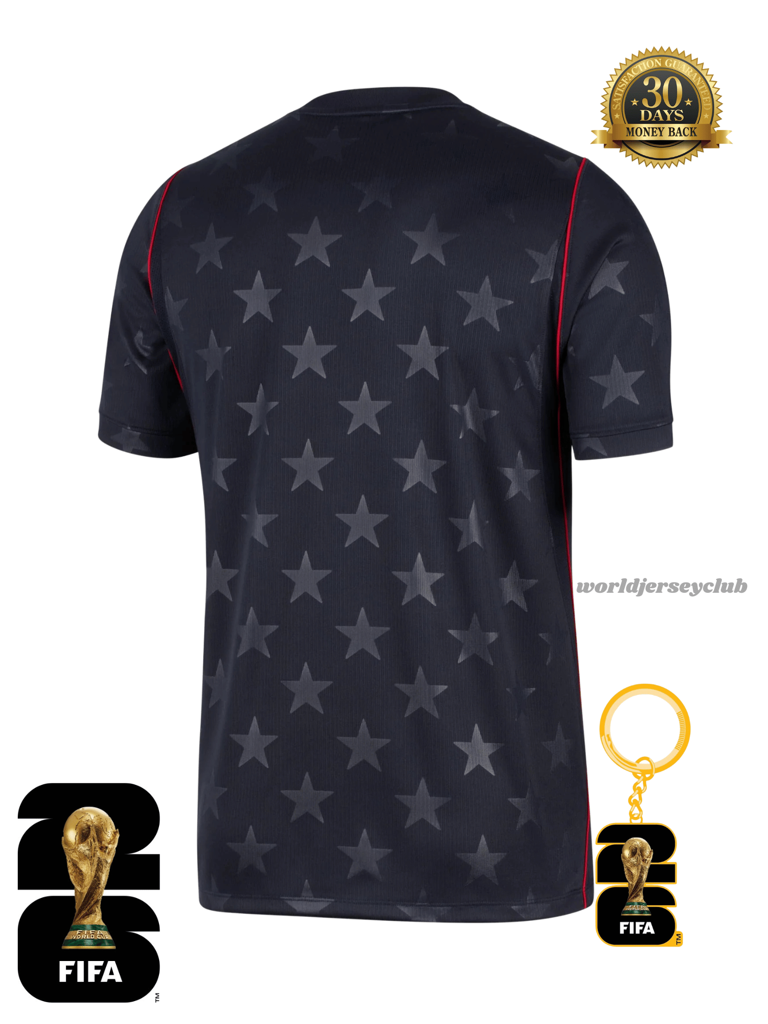 USA 2026 Away Jersey – Dark Navy (Men's Version)
